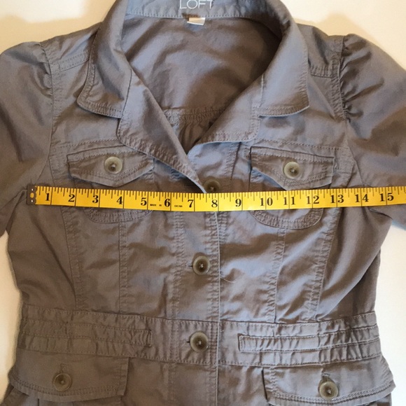 Ann Taylor Loft cargo jacket 2P - Picture 3 of 8